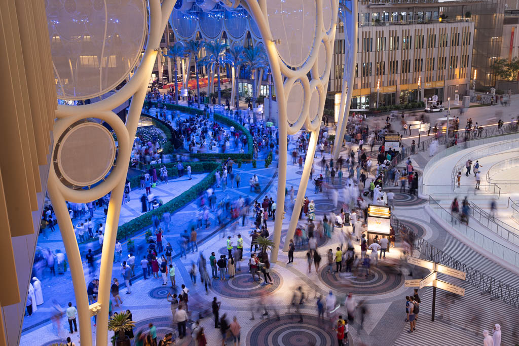 Large crowds visit Al Wasl Plaza